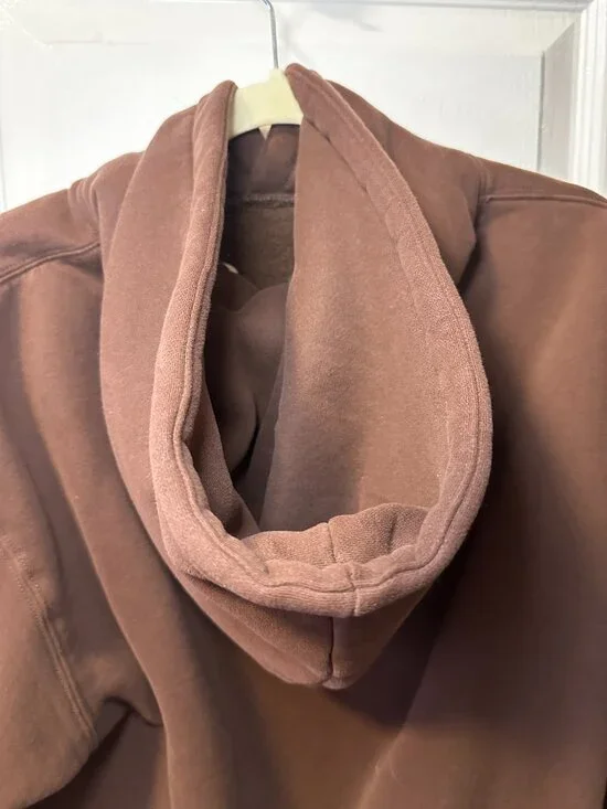 Comfrt hoodie chocolate brown XS - Picture 4 of 6